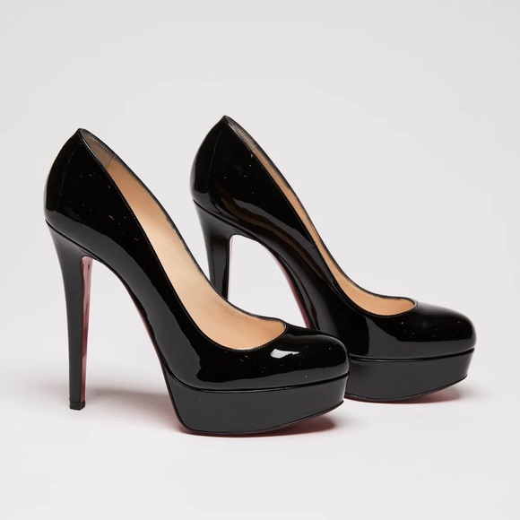 Christian Louboutin Shoes - Christian Louboutin Bianca 140 platform pumps in patent leather